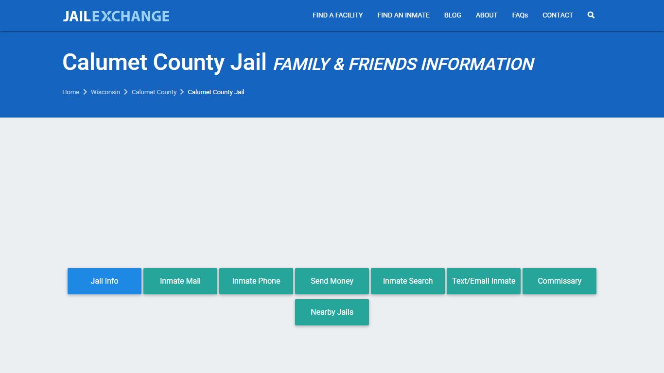 Calumet County Jail WI | Booking, Visiting, Calls, Phone